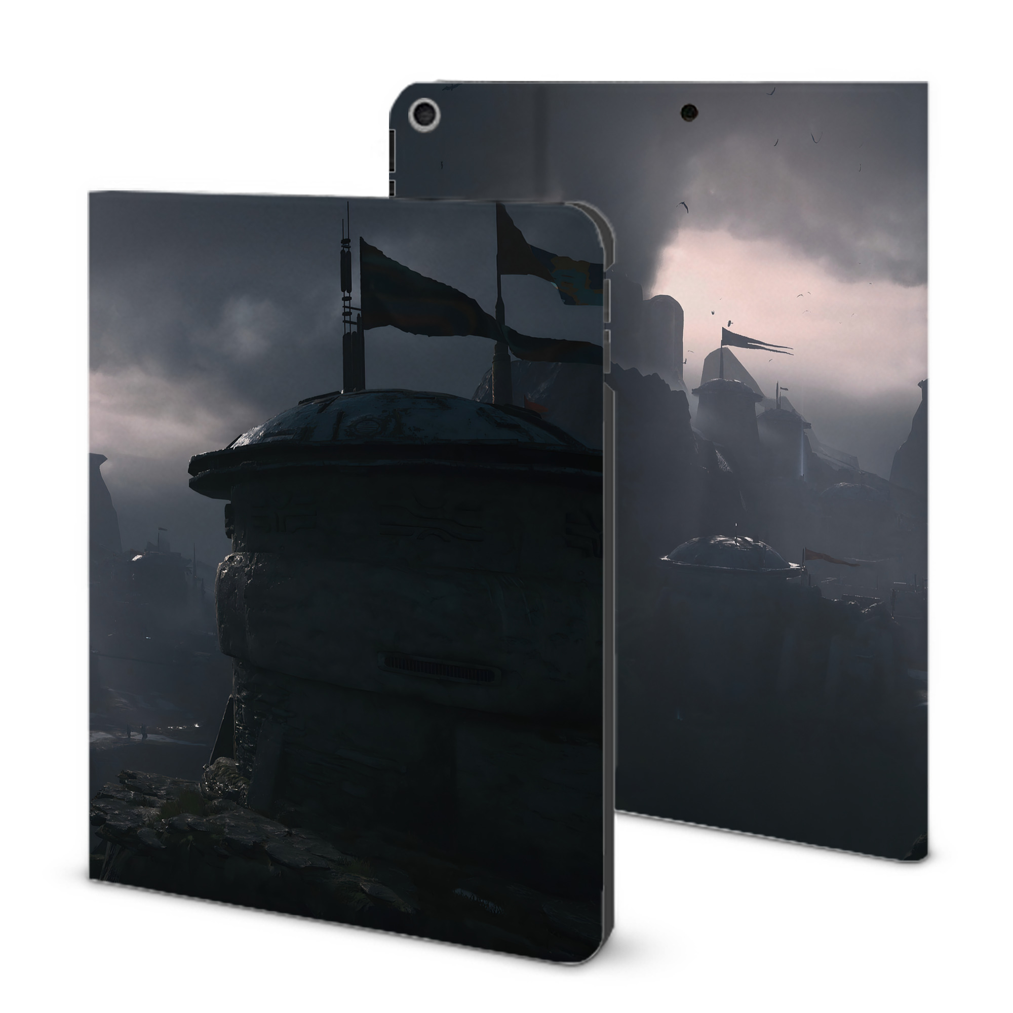 （画像用） スター・ウォーズ Star Wars IPad ケース ブック型 PUレザー TPU 耐衝撃 軽量 薄型 ペン収納なし 全面保護 IPad 各モデル対応